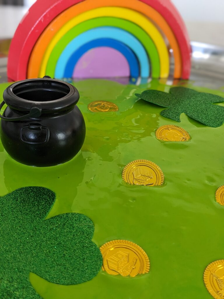oobleck with st patricks day theme